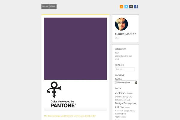 Publish theme site design template sample