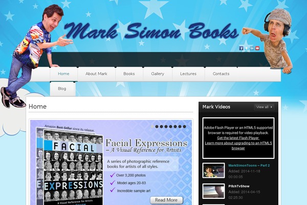 marksimonbooks.com site used MovieScope