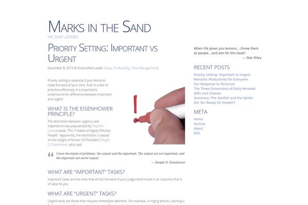 Site using En Spam plugin