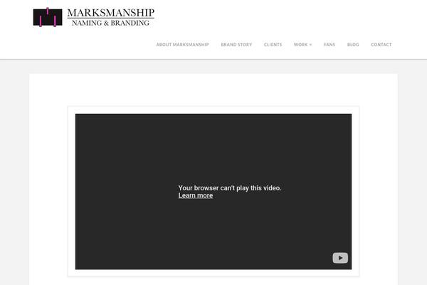 X Child theme site design template sample
