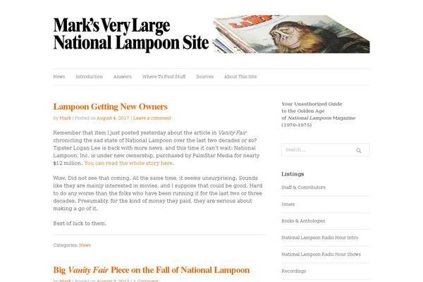 Site using Lightbox plugin