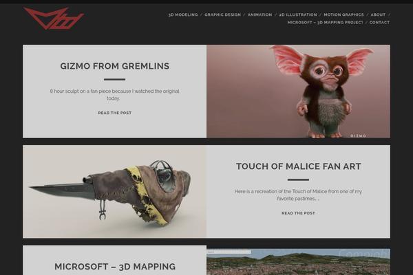 Tracks theme site design template sample