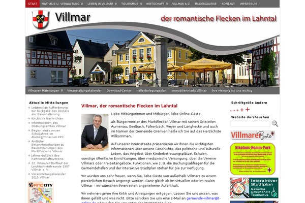 Site using Das Wetter von wetter.com plugin