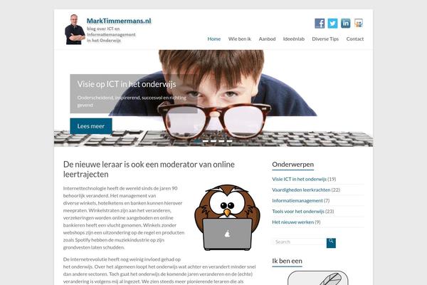 Spacious theme site design template sample