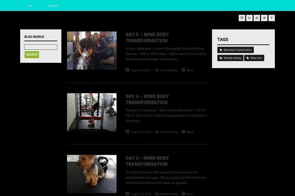 Apprise theme site design template sample