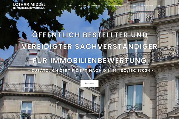 Maison theme site design template sample