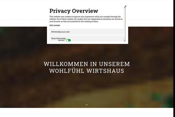 Site using Uncode-privacy plugin
