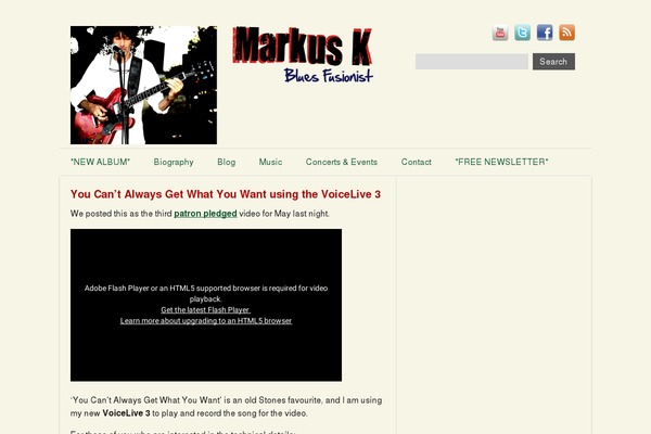 markus-k.com site used Mmm