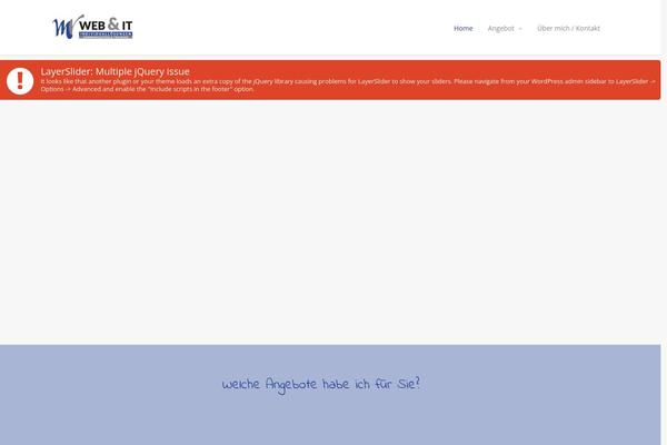 Site using Livicons-evolution plugin