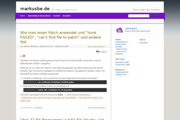 markusbe.de site used Violet-park-2