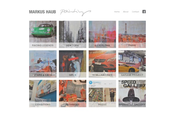 AutoFocus theme site design template sample
