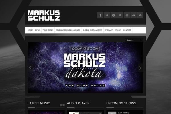 markusschulz.com site used K Boom