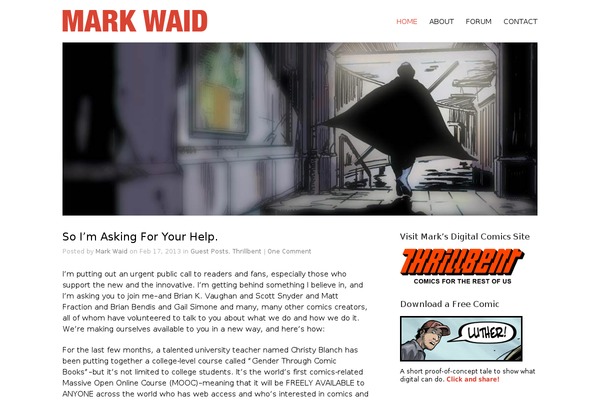 Hero theme site design template sample