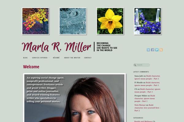 PageLines theme site design template sample