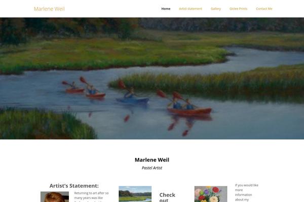 Enlightenment theme site design template sample