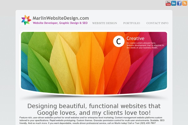 Site using Easy-buttons plugin
