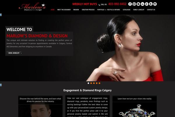 Site using OTW Portfolio Light plugin