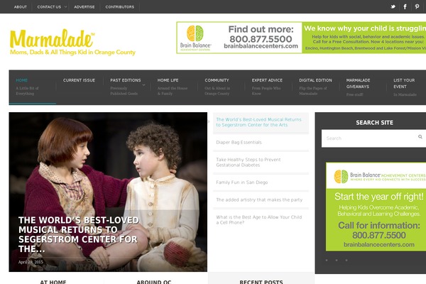 GrandNews theme site design template sample