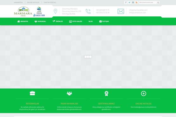 Yakamoz theme site design template sample