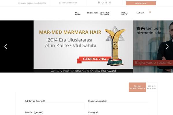 marmarahair.com site used Marmed