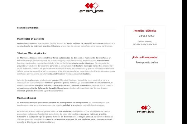 Enterprise Pro theme site design template sample