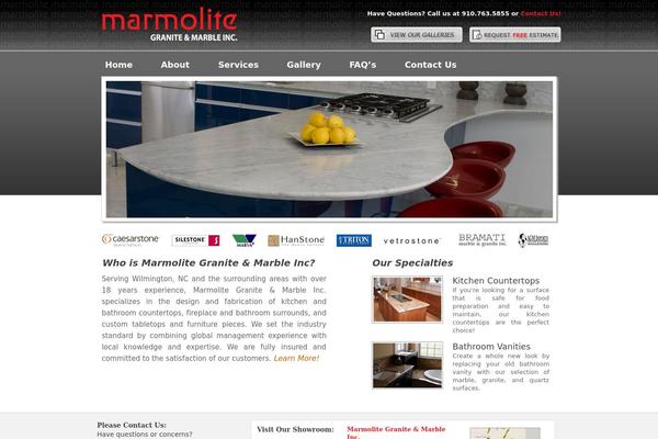 Custom theme site design template sample