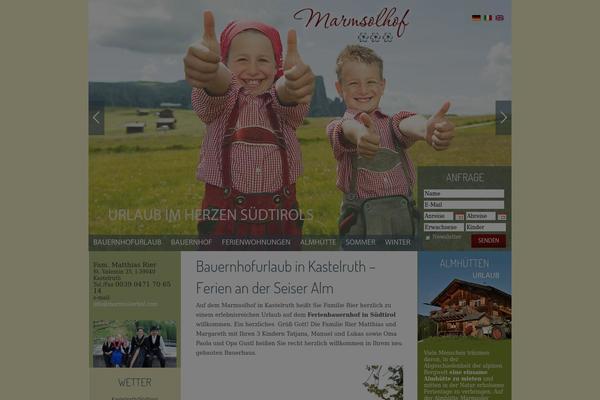 Trend-media theme site design template sample
