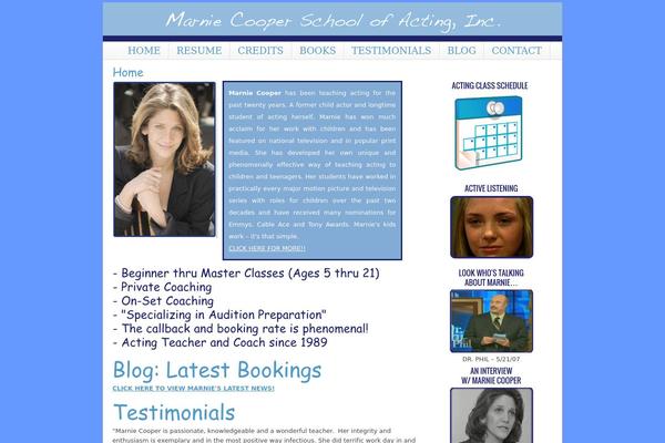 Lifestyle theme site design template sample