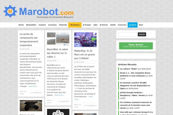 Gridz theme site design template sample