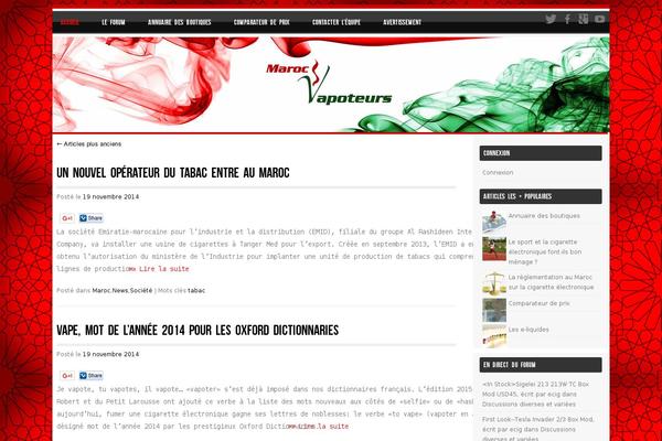 Site using Widget Pack plugin
