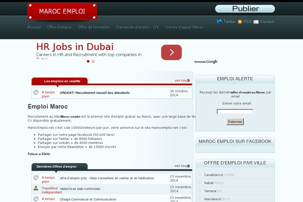 Site using Wp-jobsearch plugin
