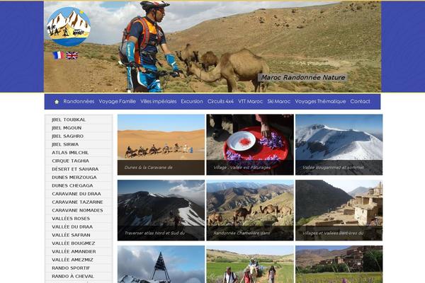 Voyage Parent theme site design template sample