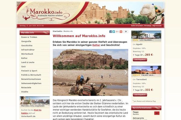 marokko.info site used Dot-info_marokko