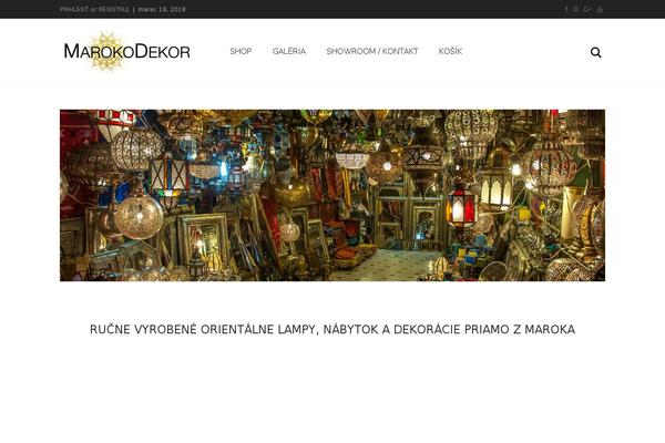 Aurum theme site design template sample