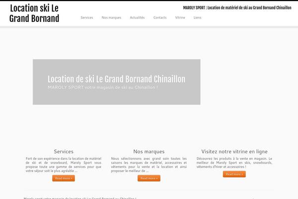 Customizr Pro theme site design template sample