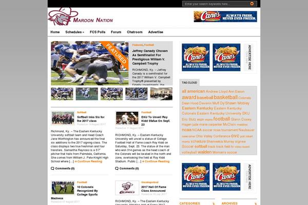 Extra theme site design template sample