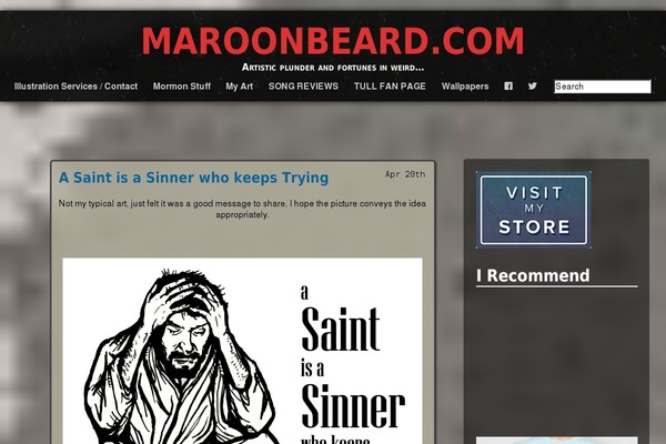 maroonbeard.com site used Adventure