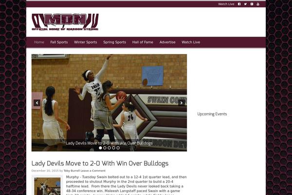 evolve theme site design template sample