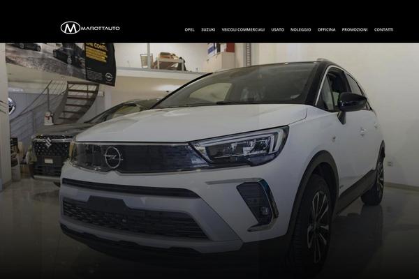 marottauto.com site used Automotive-wp