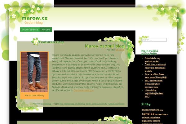 Tender Spring theme site design template sample