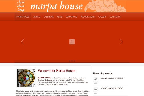 Churchope theme site design template sample