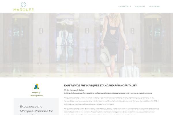 marqueehospitality.com site used TheGem