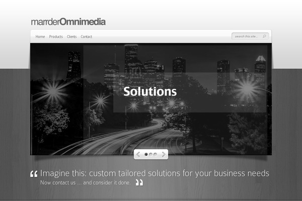 Deepfocus theme site design template sample