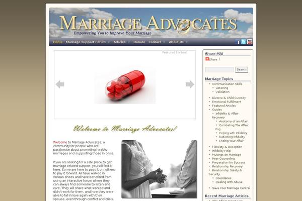 Site using Featured Content Gallery plugin