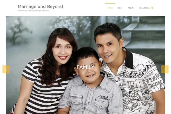 Ample theme site design template sample