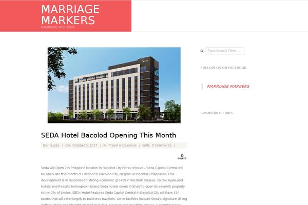 marriagemarkers.com site used Chic-lifestyle