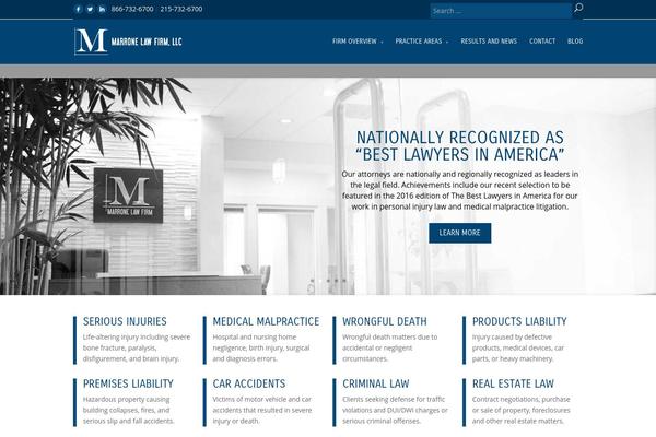 marronelawfirm.com site used Marrone