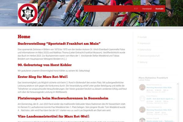 Site using Sport-core-plugin plugin