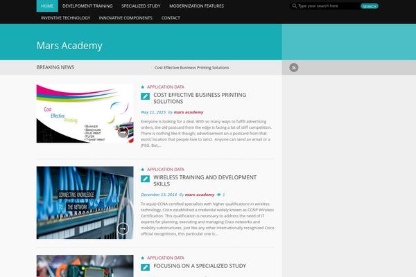 Forceful Lite theme site design template sample
