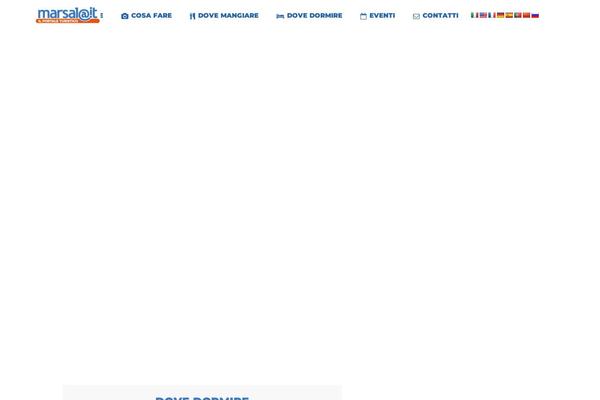 Getaway theme site design template sample